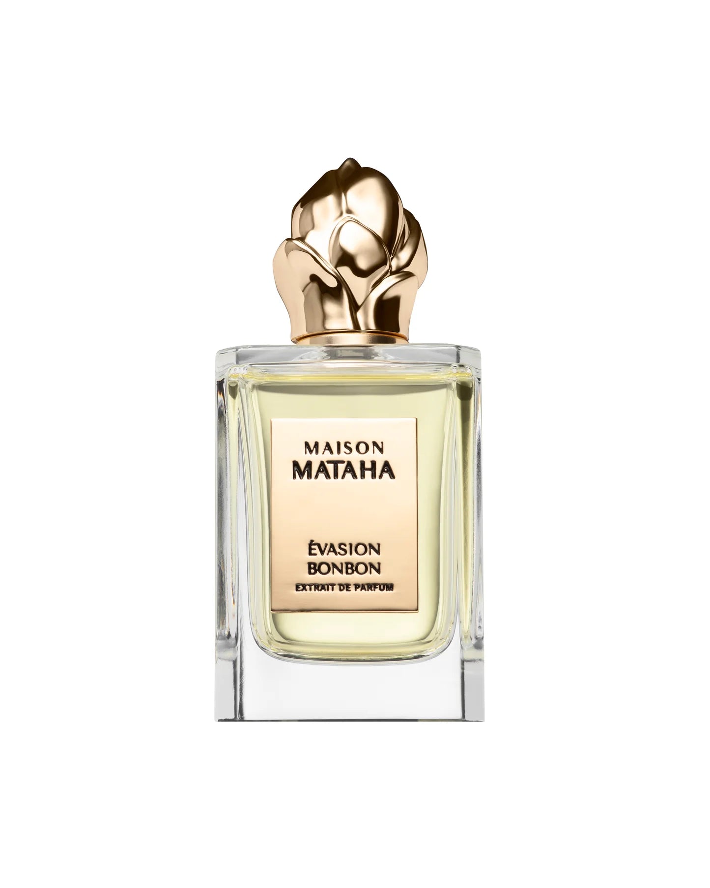 Flacon de parfum en verre evasion bonbon en extrait de parfum